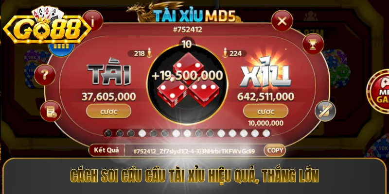 Cách soi cầu cầu tài xỉu hiệu quả, thắng lớn